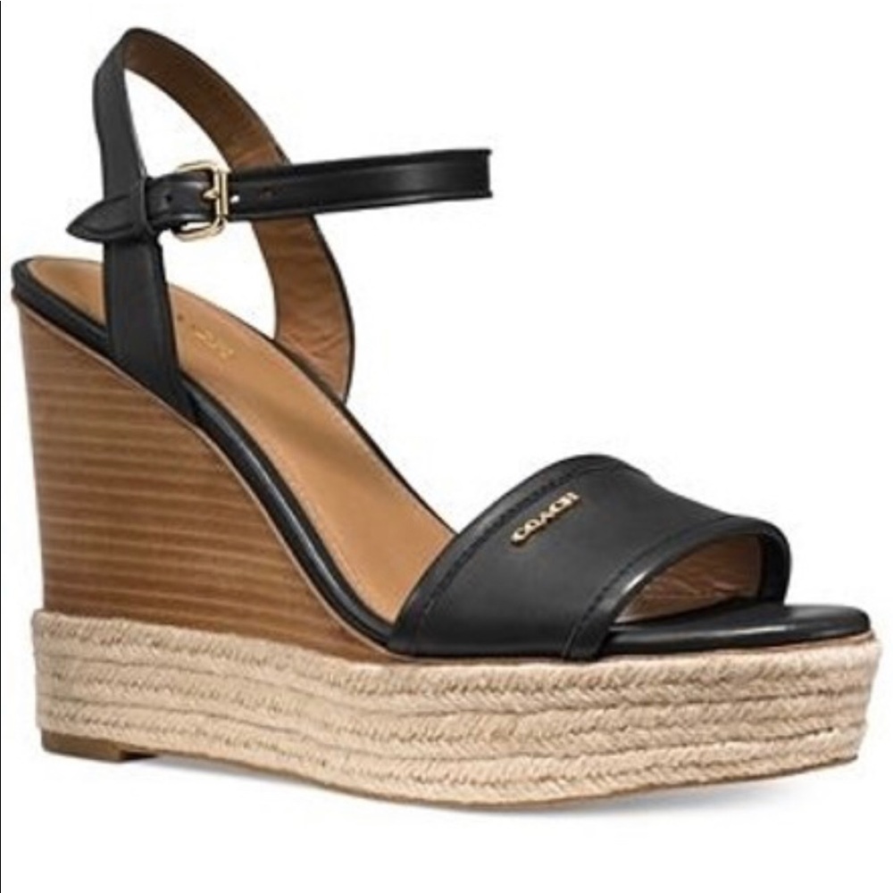 Coach Chalk Elda May Clf Wedge